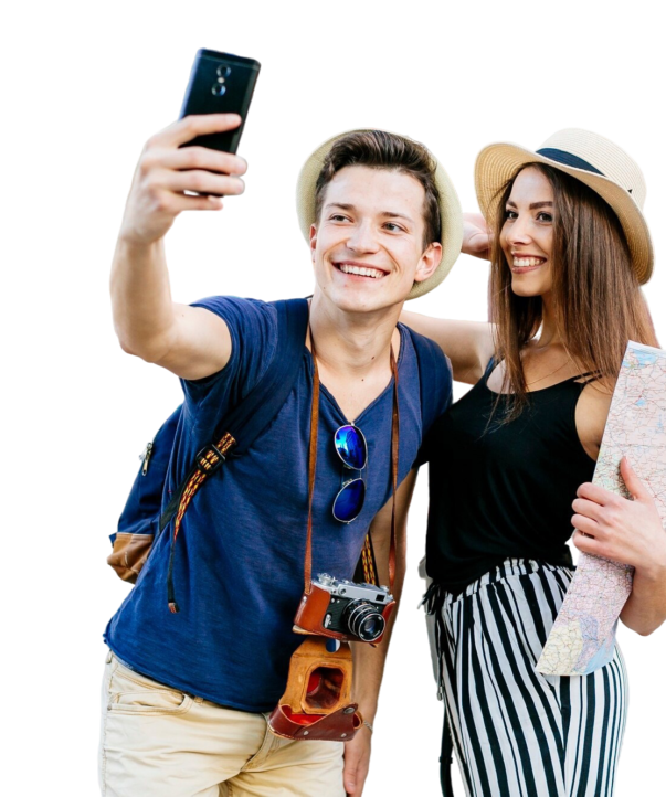 couple-vacation-taking-selfie couple-vacation-taking-selfie